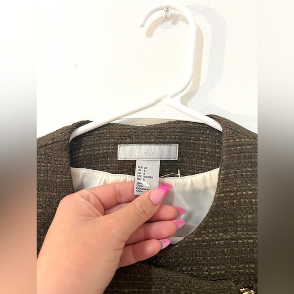 🩷✨GORGEOUS OLIVE GREEN WORK JACKET/BLAZER✨🩷‎ - Picture 4 of 9